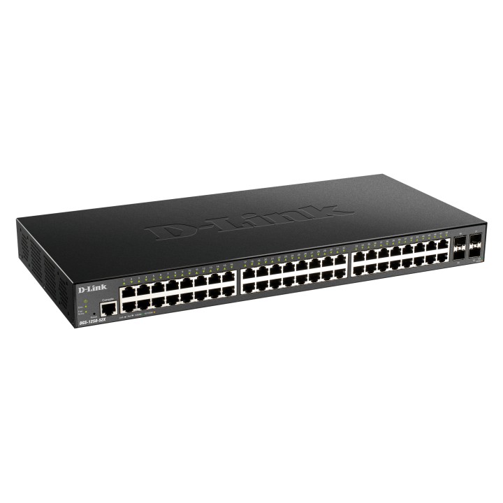 Switch D-Link 48xRJ45 4xSFP+ GbE Rack (DGS-1250-52X/E)