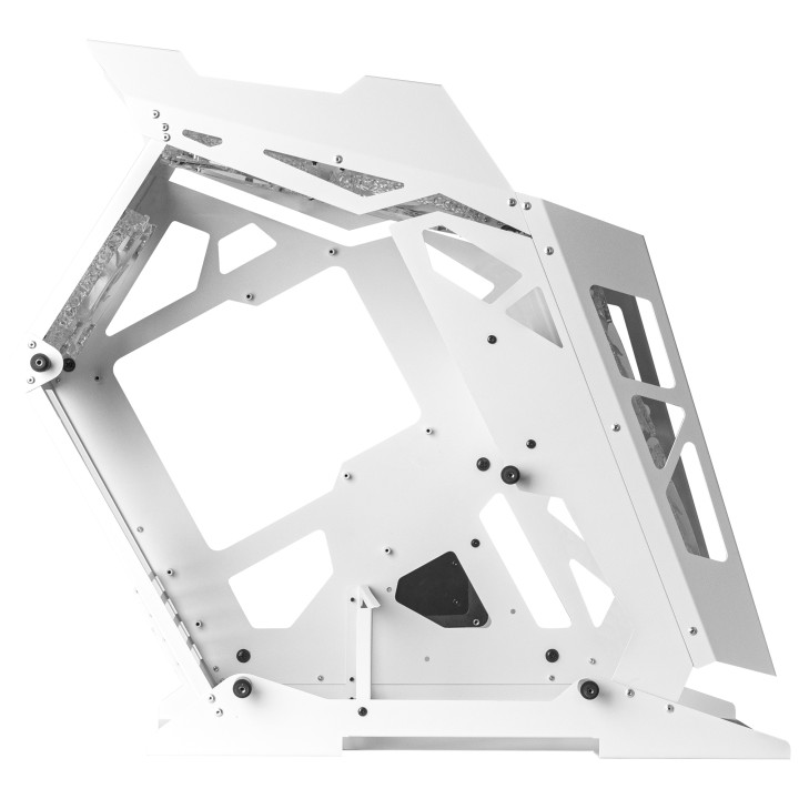 Caja Compacta Mars Gaming ARGB ATX mATX Blanca (MC61W)