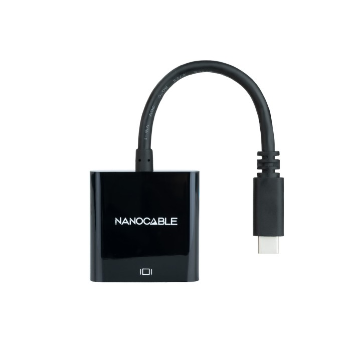 Adaptador Nanocable USB-C a HDMI Negro (10.16.4102-BK)