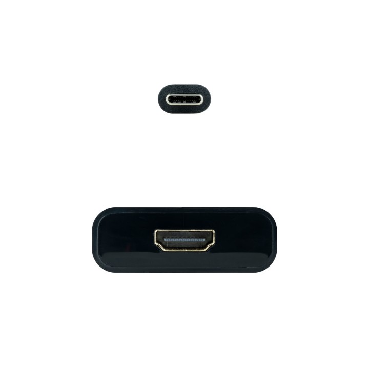 Adaptador Nanocable USB-C a HDMI Negro (10.16.4102-BK)