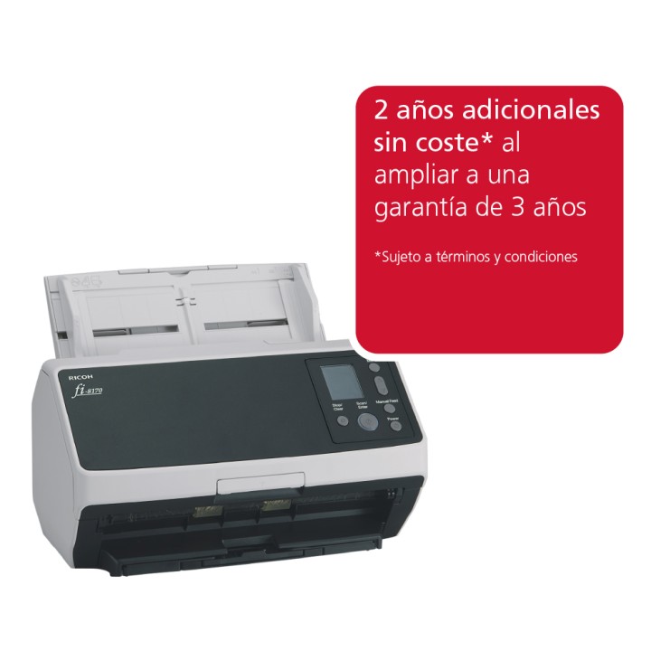 Escáner Ricoh FI-8170 A4 ADF Ethernet (PA03810-B051)