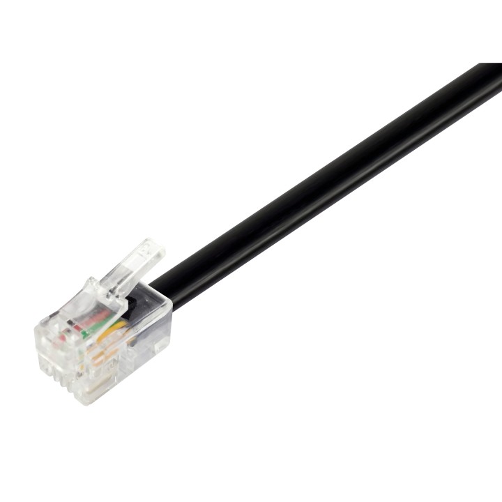 Cable Telefónico EQUIP RJ11 5m Negro (EQ105104)