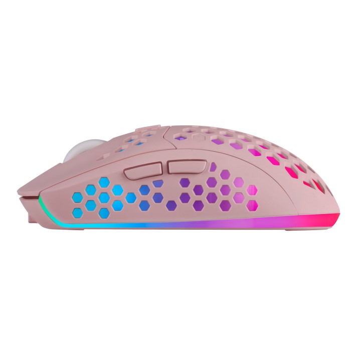 Ratón Mars Gaming RGB RF 3200dpi Rosa (MMW3P)