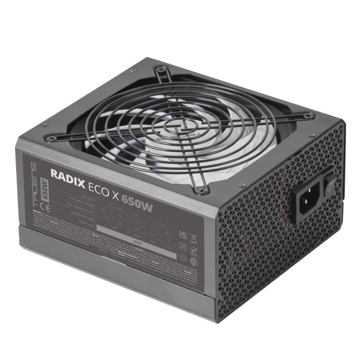 Fuente TACENS Radix Eco X ATX 650W 140mm (1RECOX650)