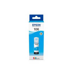 Tinta Epson EcoTank 106 Cian 70ml (C13T00R240)