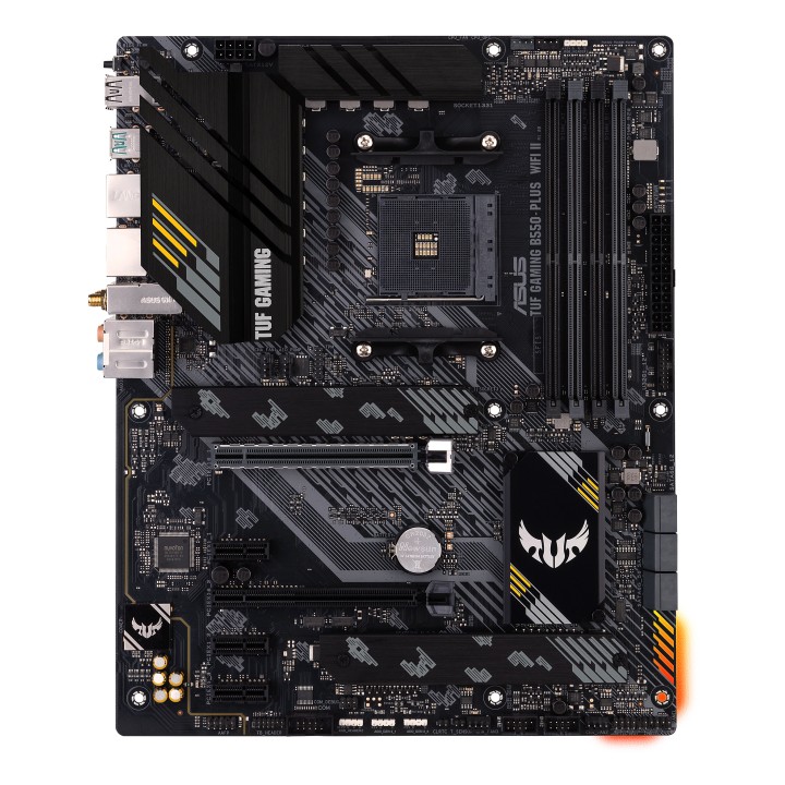 ASUS TUF GAMING B550-PLUS WIFI II: (AM4) 4DDR4 HDMI ATX