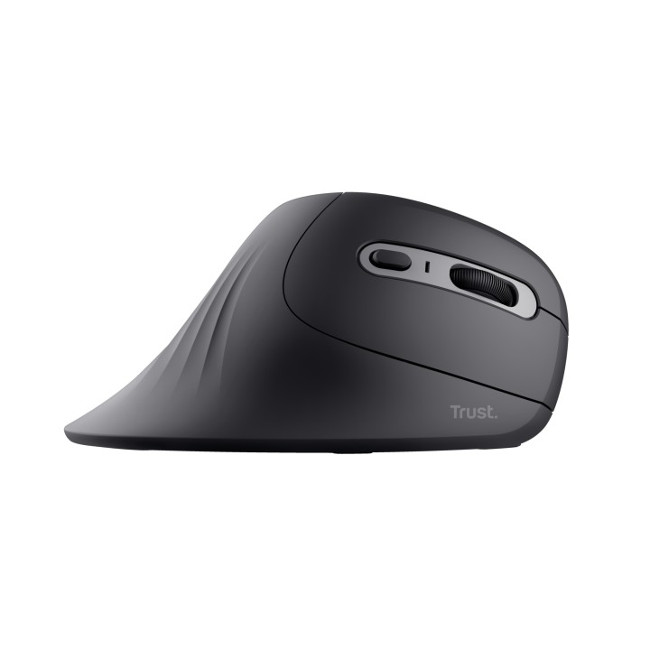 Ratón Vertical Trust Verro Ergonómico RF Negro (23507)