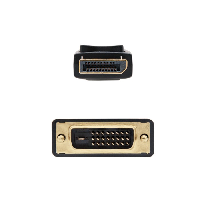 Nanocable DP/M a DVI/M 1m Negro (10.15.4501)