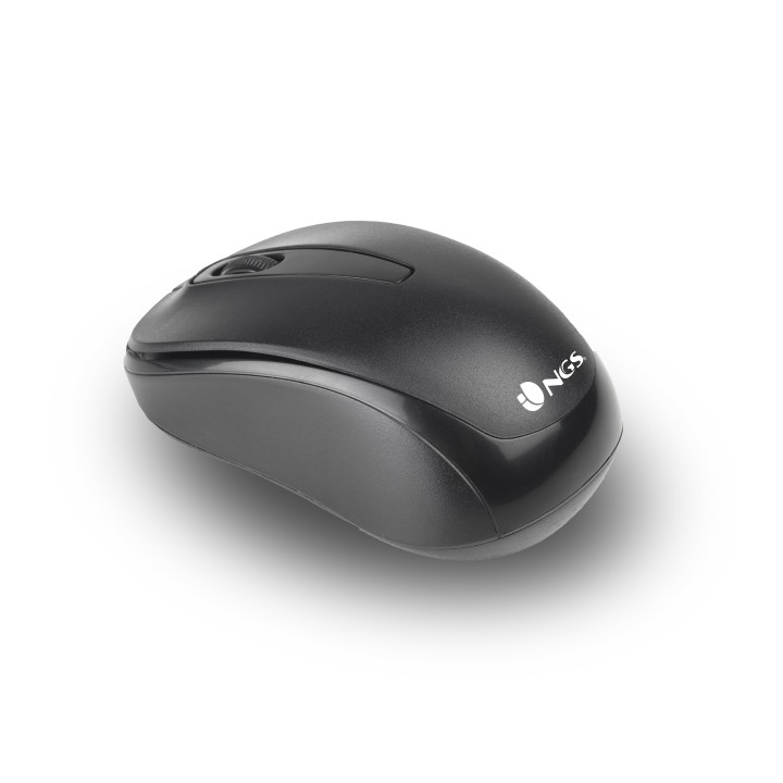 T+Ratón NGS Wireless 1200dpi Negro (EUPHORIAKIT)