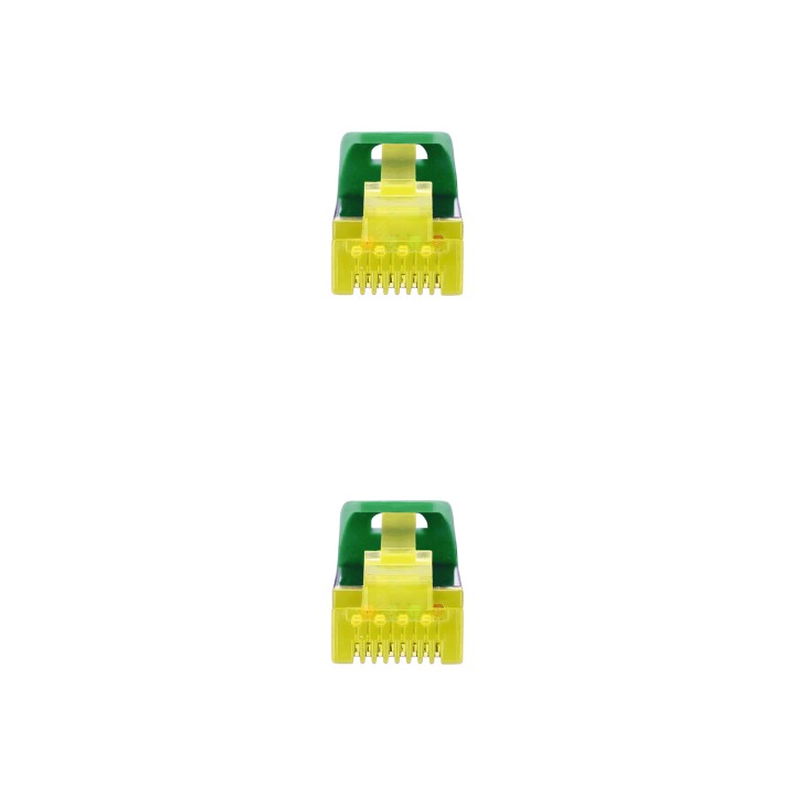 Latiguillo Nanocable Cat6a 30cm Verde(10.20.1900-L30GR)