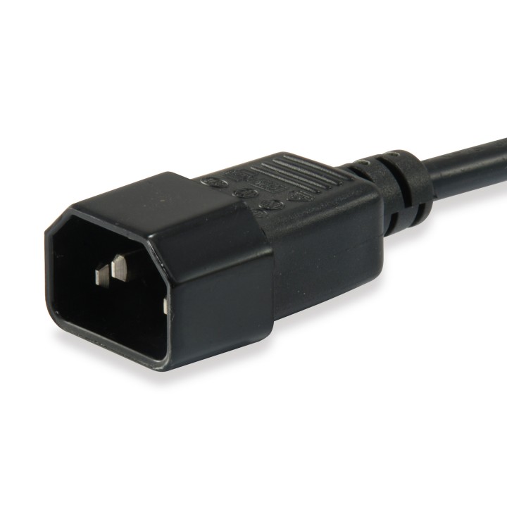Cable Alimentación EQUIP C13/M a C14/H 3m (EQ112101)