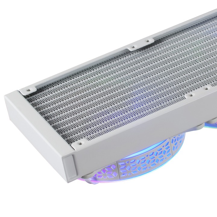 Ref. Líq. Mars Gaming 3x120mm FRGB Blanca (MLONE360W)