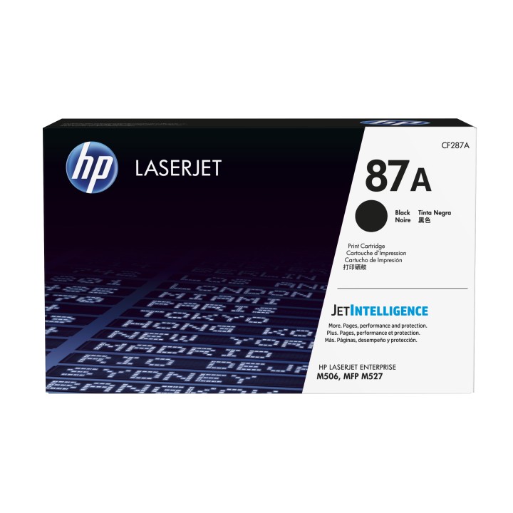 Toner HP LaserJet 87A Negro 8550 páginas (CF287A)