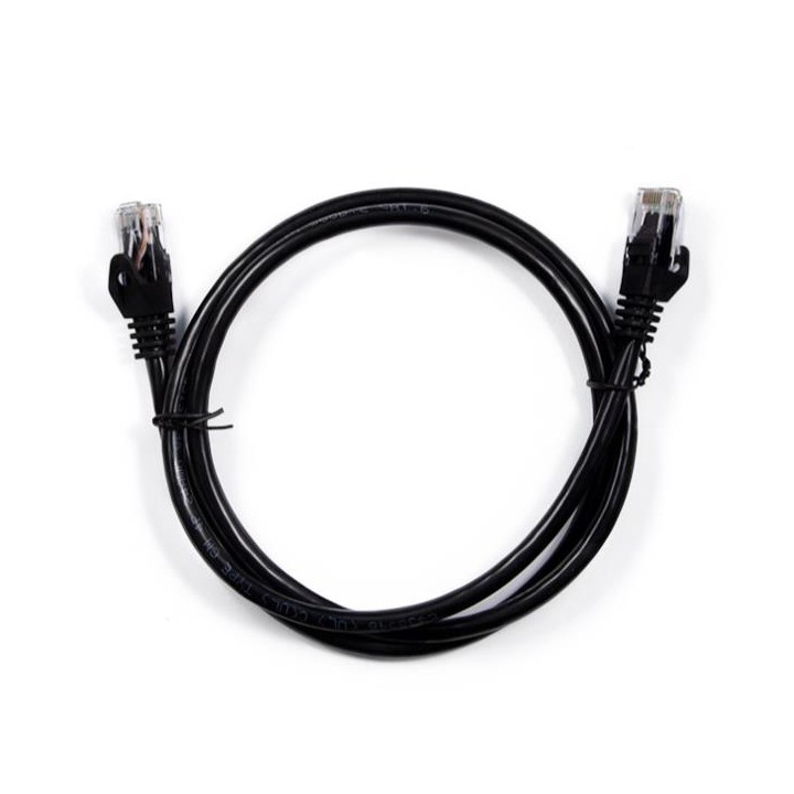 Cable de Red NILOX RJ45 UTP Cat.6 1m Negro (NXCRJ4501)