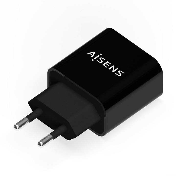 Cargador de Pared AISENS 20W 1xUSB-C Negro (A110-0538)