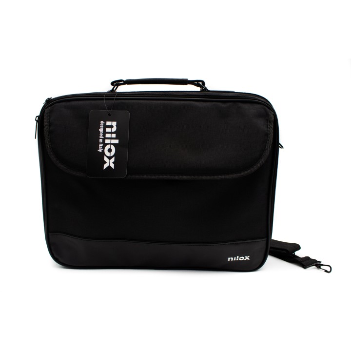 Maletin+Raton NILOX 15.4"-16" Negro (NXMOS5156BK)