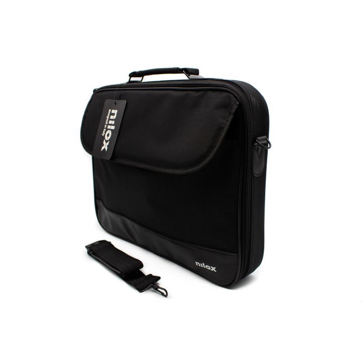 Maletin+Raton NILOX 15.4"-16" Negro (NXMOS5156BK)