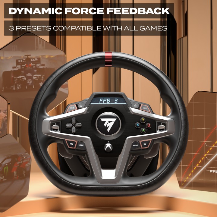 Volante+Pedales Thrustmaster T248 USB PC Xbox (4460182)