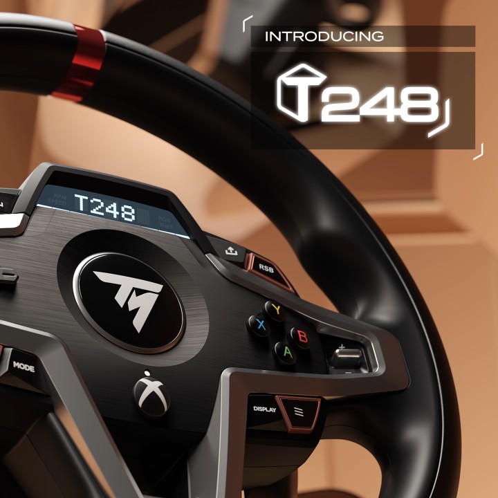 Volante+Pedales Thrustmaster T248 USB PC Xbox (4460182)