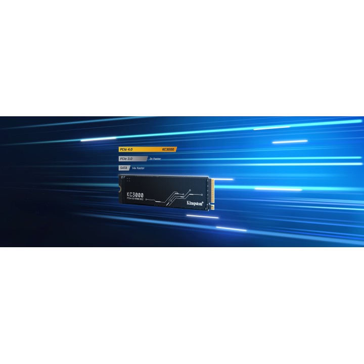 SSD Kingston KC3000 512Gb M.2 NVMe PCIe (SKC3000S/512G)