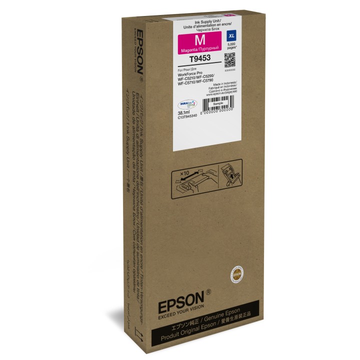 Tinta Epson XL T9453 Magenta 38.1ml (C13T945340)