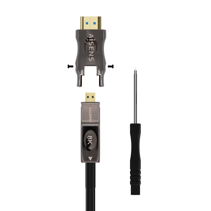 Cable AISENS HDMI D/M a HDMI A/M 15m Negro (A153-0644)