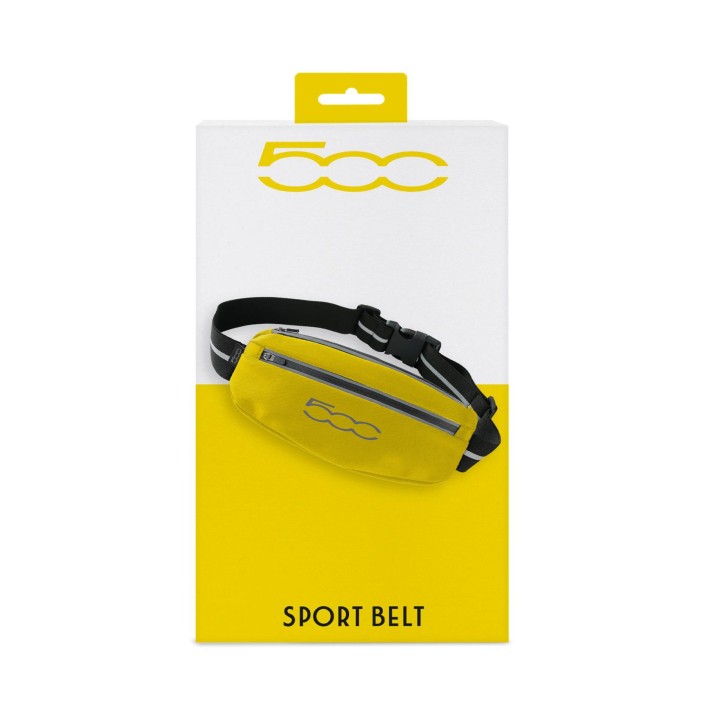 Riñonera Fiat 500 6.9" Móvil Amarilla (RUNBELT500YL)