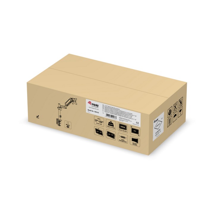 Soporte Mesa EQUIP 17"-32" Gira/Inclina 9kg (EQ650132)