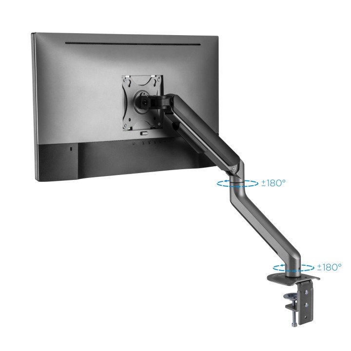 Soporte de Mesa TooQ 17"-32" Gira/Inclina (DB4032TNR-G)