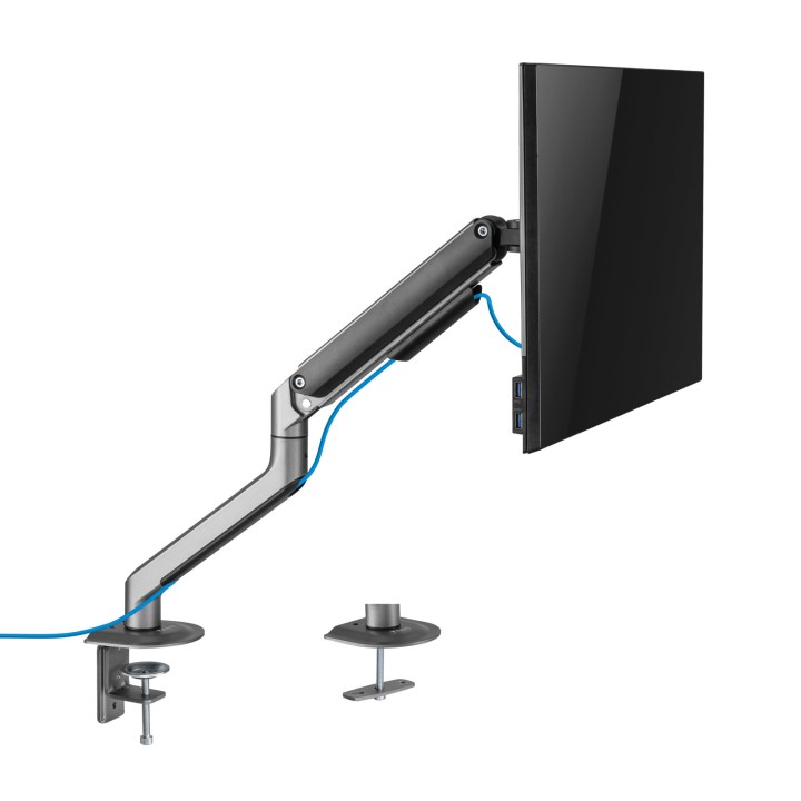 Soporte de Mesa TooQ 17"-32" Gira/Inclina (DB4032TNR-G)