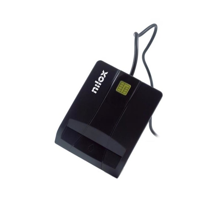 Lector Tarjetas NILOX DNIe USB 2.0 Negro (NXLD001)
