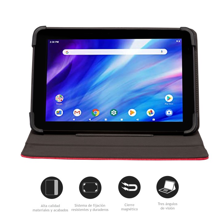 Funda NILOX Universal 9.7"-10.5" Roja (NXFB002)