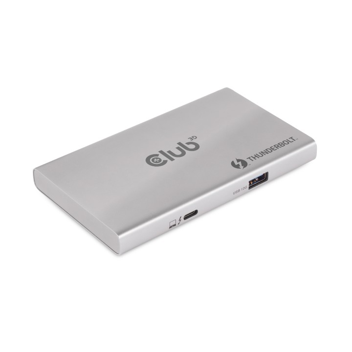 Docking Club 3D Thunderbolt 4 5en1 Plata (CSV-1580)