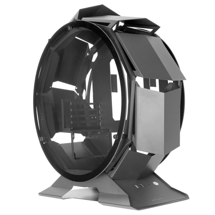 Caja Circular Mars Gaming mATX Mini-ITX Negra (MCORB)