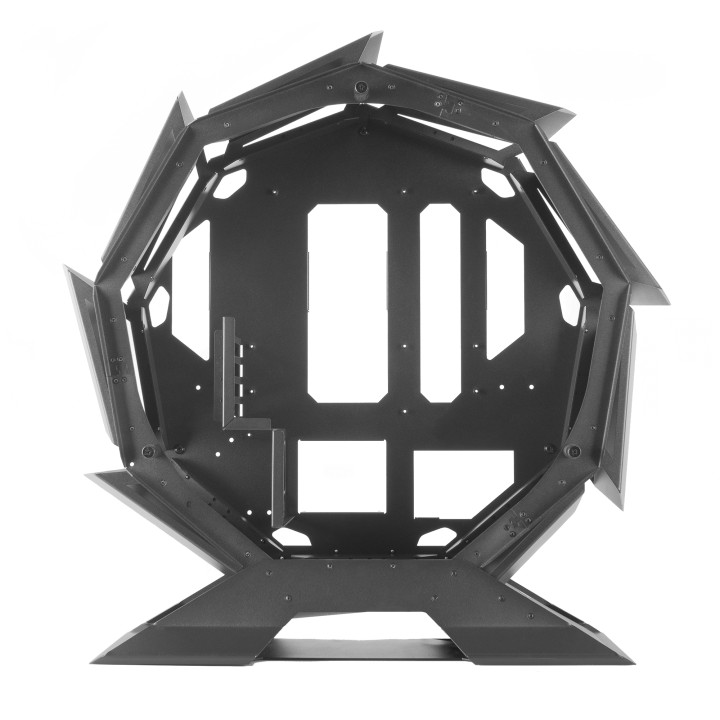Caja Circular Mars Gaming mATX Mini-ITX Negra (MCORB)