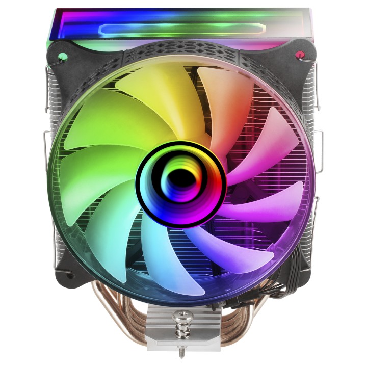 Ventilador Mars Gaming 120mm 180W ARGB Negro (MCPUVR)