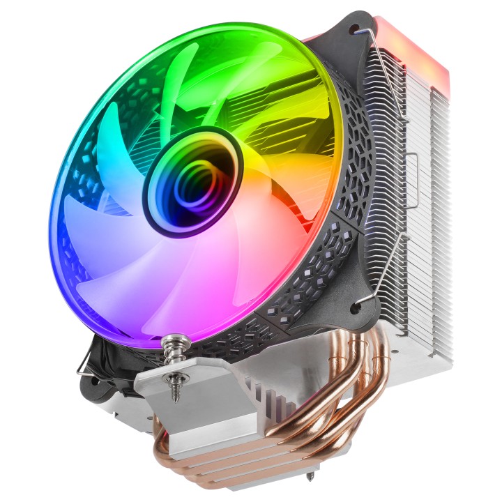 Ventilador Mars Gaming 120mm 180W ARGB Negro (MCPUVR)
