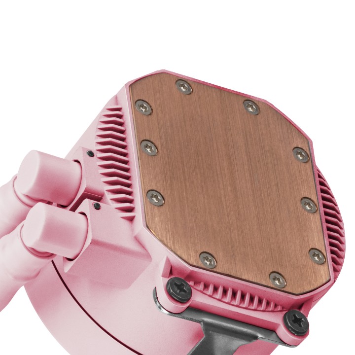 Ref. Líq. CPU Mars Gaming 120mm FRGB Rosa (MLONE120P)
