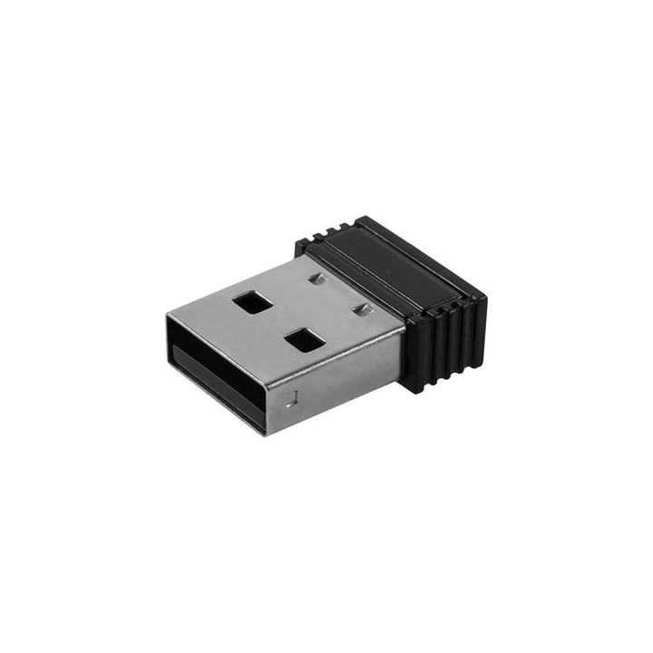 Ratón NILOX Óptico Wireless RF 1600dpi Negro (MOWI1001)