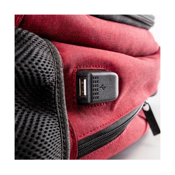 Mochila NILOX Style 15.6" Roja (NXBK042)