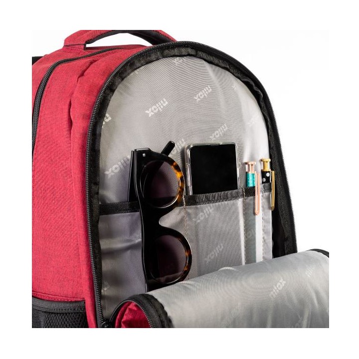 Mochila NILOX Style 15.6" Roja (NXBK042)