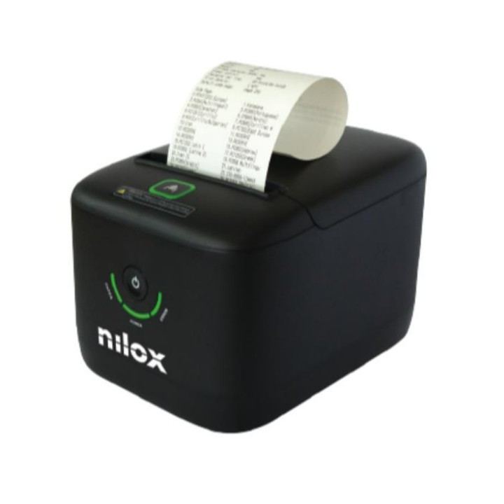 Impresora Térmica NILOX 58/80mm USB Negra (NX-P482-USL)