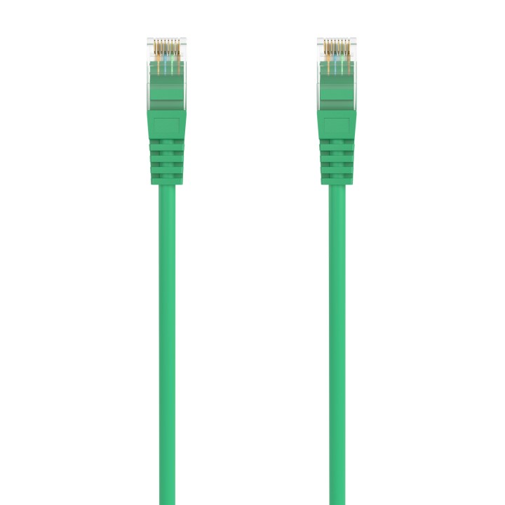 Latiguillo AISENS RJ45 Cat6a UTP 50cm Verde (A145-0579)