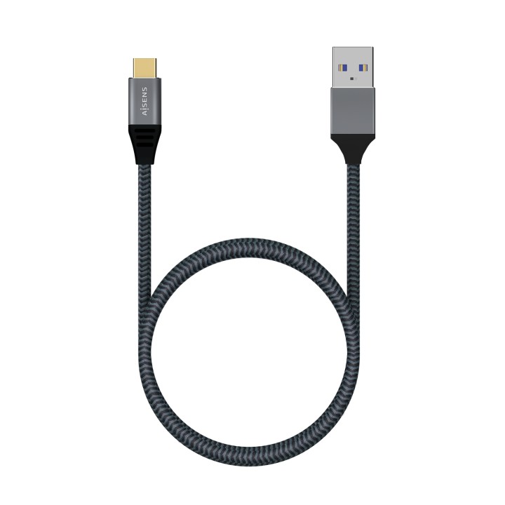 Cable AISENS USB-C/M a USB-A/M 2m Gris (A107-0633)