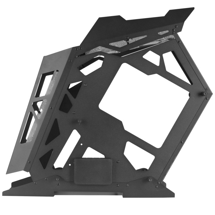 Caja Compacta Mars Gaming mATX Mini-ITX Negra (MC61)