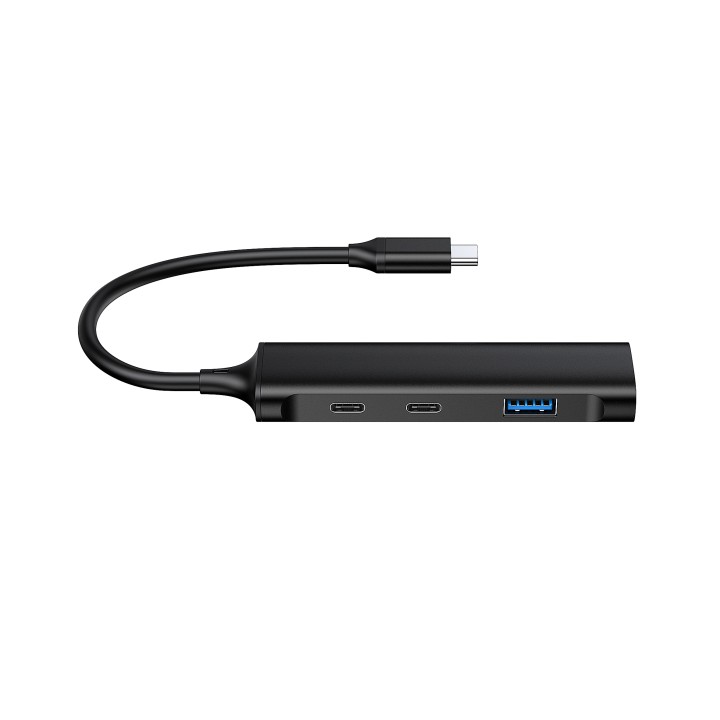 Hub CONCEPTRONIC USB-C a 4xUSB-A/C Negro (HUBBIES12B)