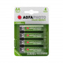 AgfaPhoto Recargable Pila AA HR6 2300 mAh Pack 4 uds Alcalina