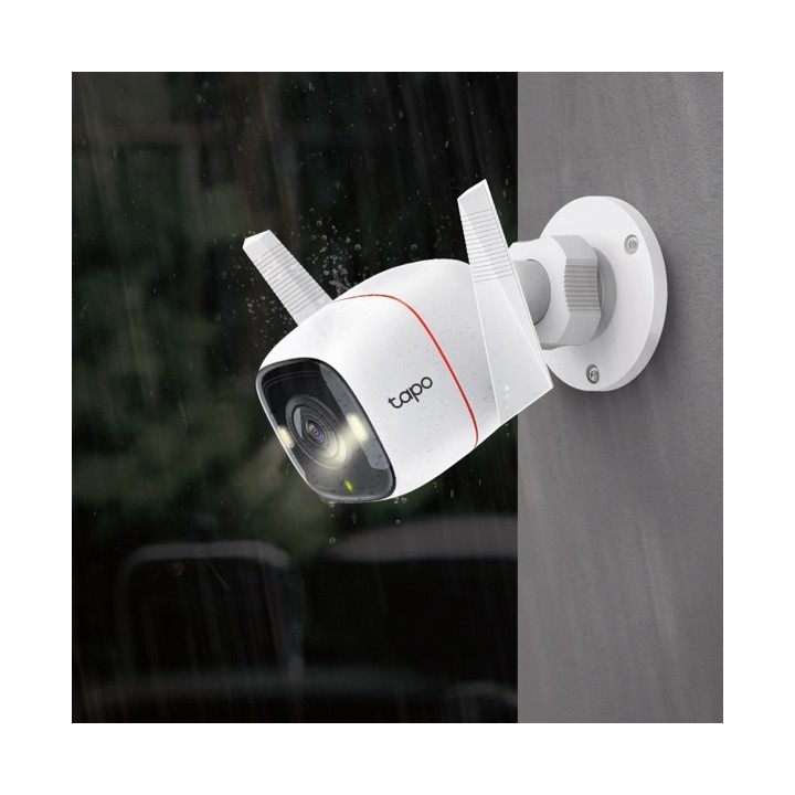 Cámara IP TP-Link 2K WiFi Nocturna Blanca (Tapo C320WS)