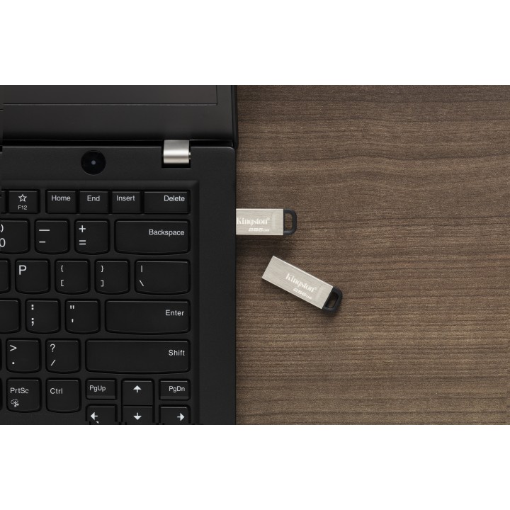 Pendrive Kingston 256Gb USB-A 3.0 Plata (DTKN/256GB)