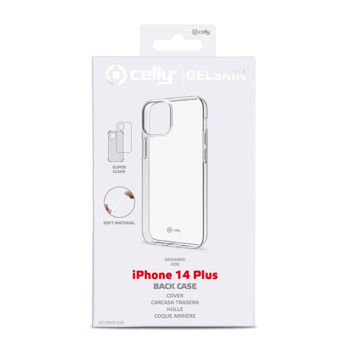 Funda Gel CELLY 6.7" para iPhone 14 Plus (GELSKIN1026)